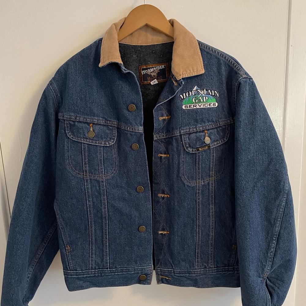 Stormrider mustang vintage Jean jacket